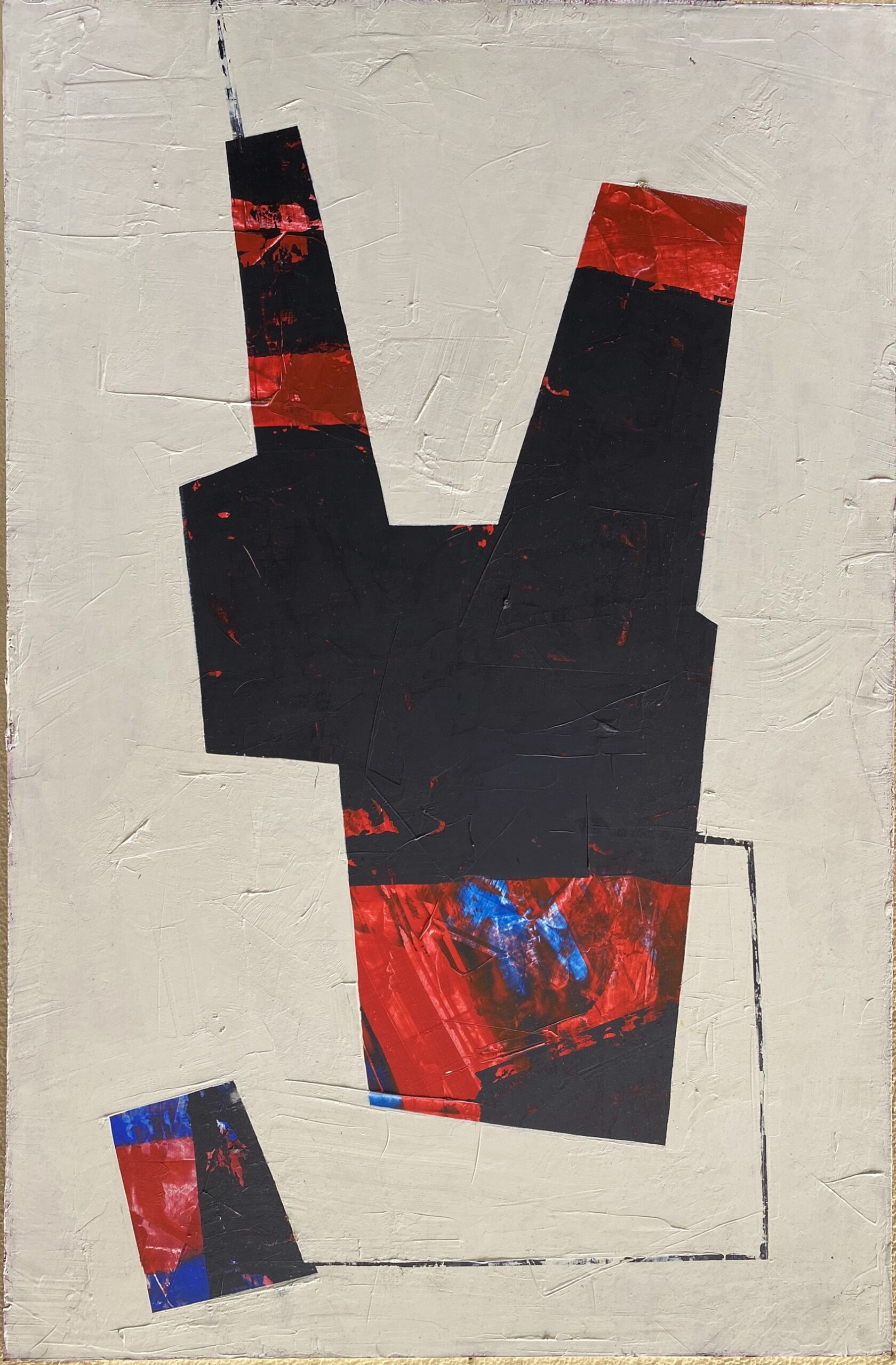 CFC1124, 2024, 40X61 cm, acrílico sobre aglomerado de celulose