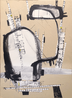 Estrutura III, 2026, 55x75 cm, acrílico sobre tela